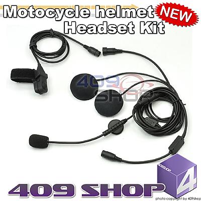 Behalf Antecedent clue Two way radio headset for motorcycles helmet headset kit (PLUG OPTIONAL )  409shop,walkie-talkie,Handheld Transceiver- Radio